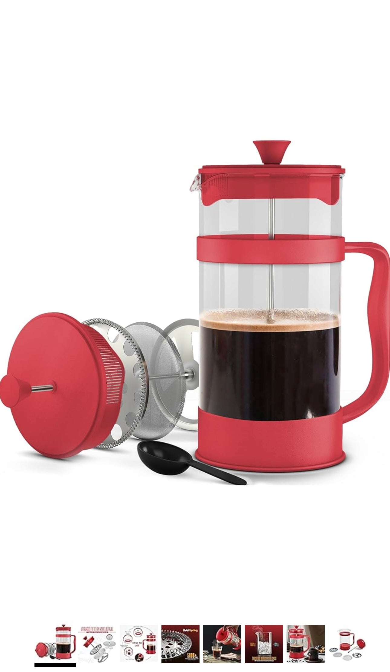 Coffee and tea press
