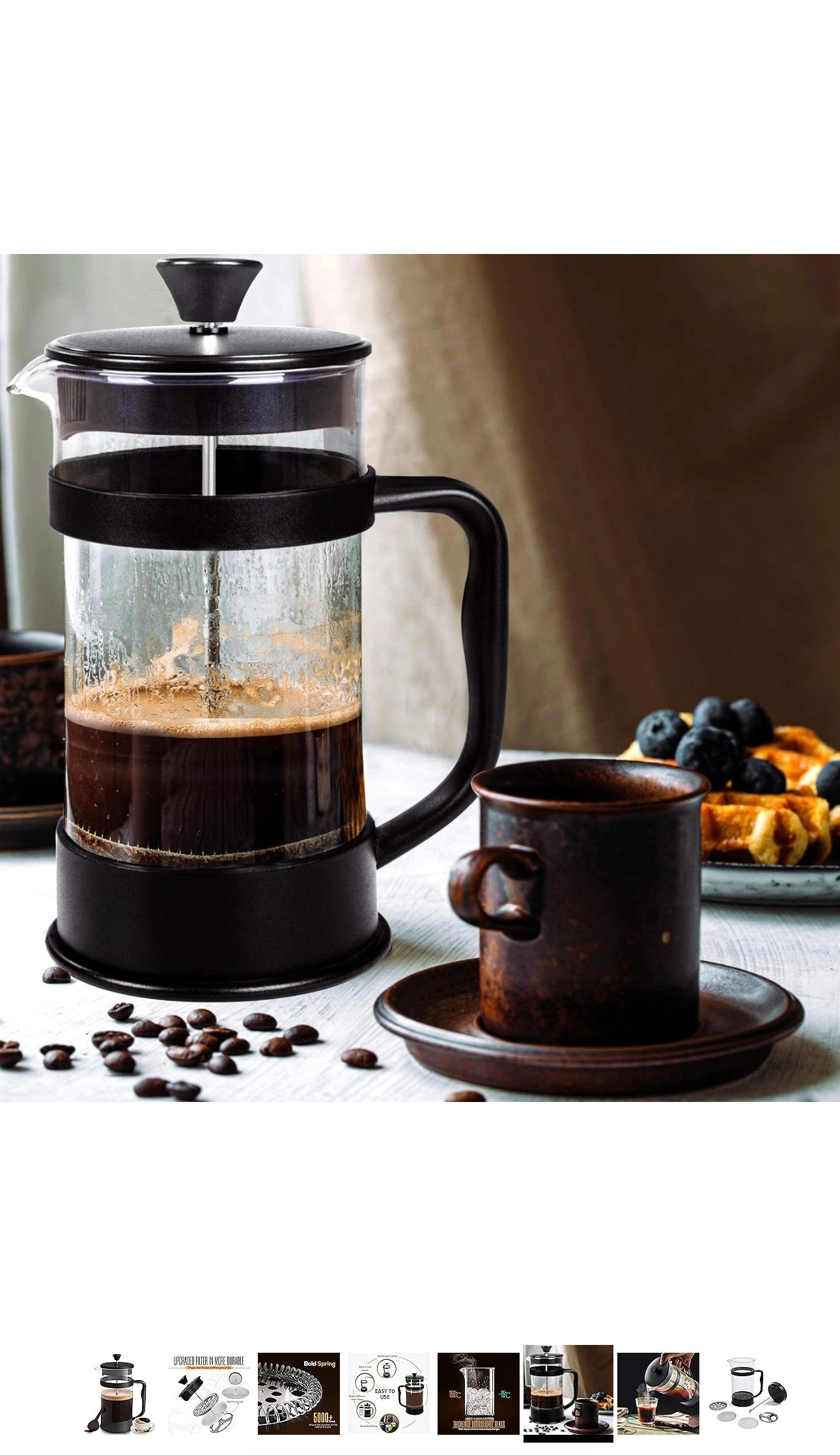 Coffee and tea press
