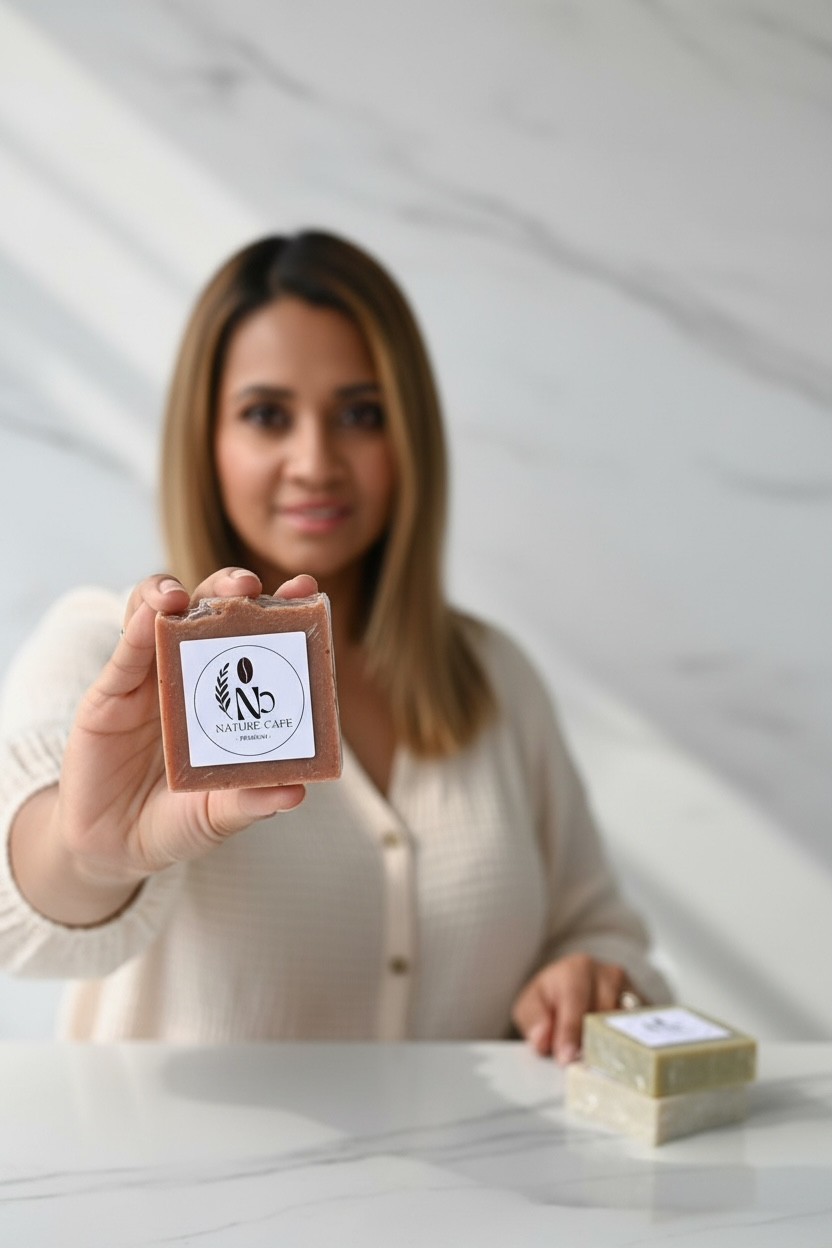 Handcrafted soap